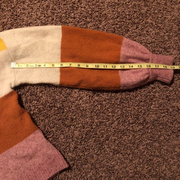 Madewell Gladwell Striped Balloon Sleeve Sweater - Picture 9 of 9